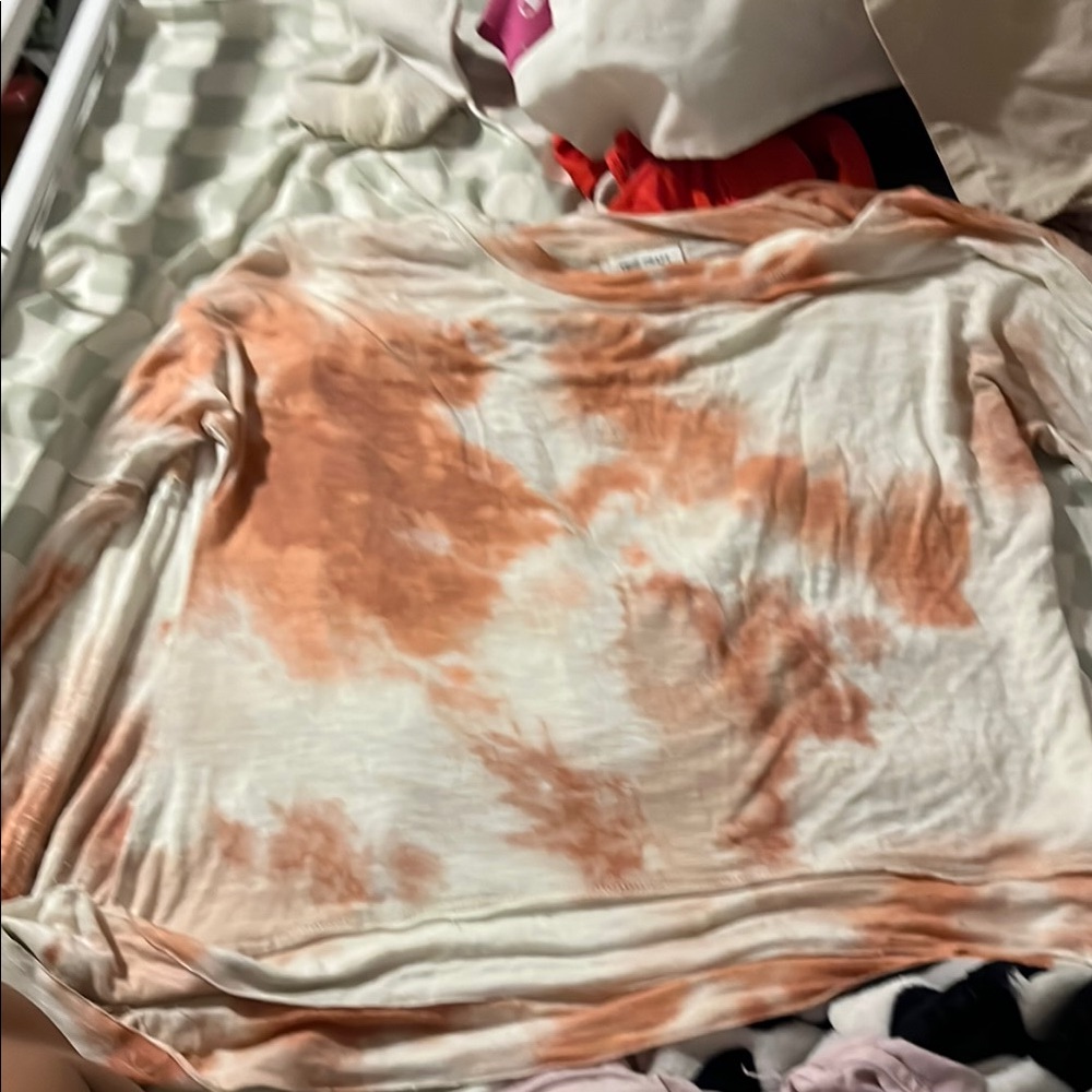 Women's Tie-Dye Long Sleeve Top-from true craft